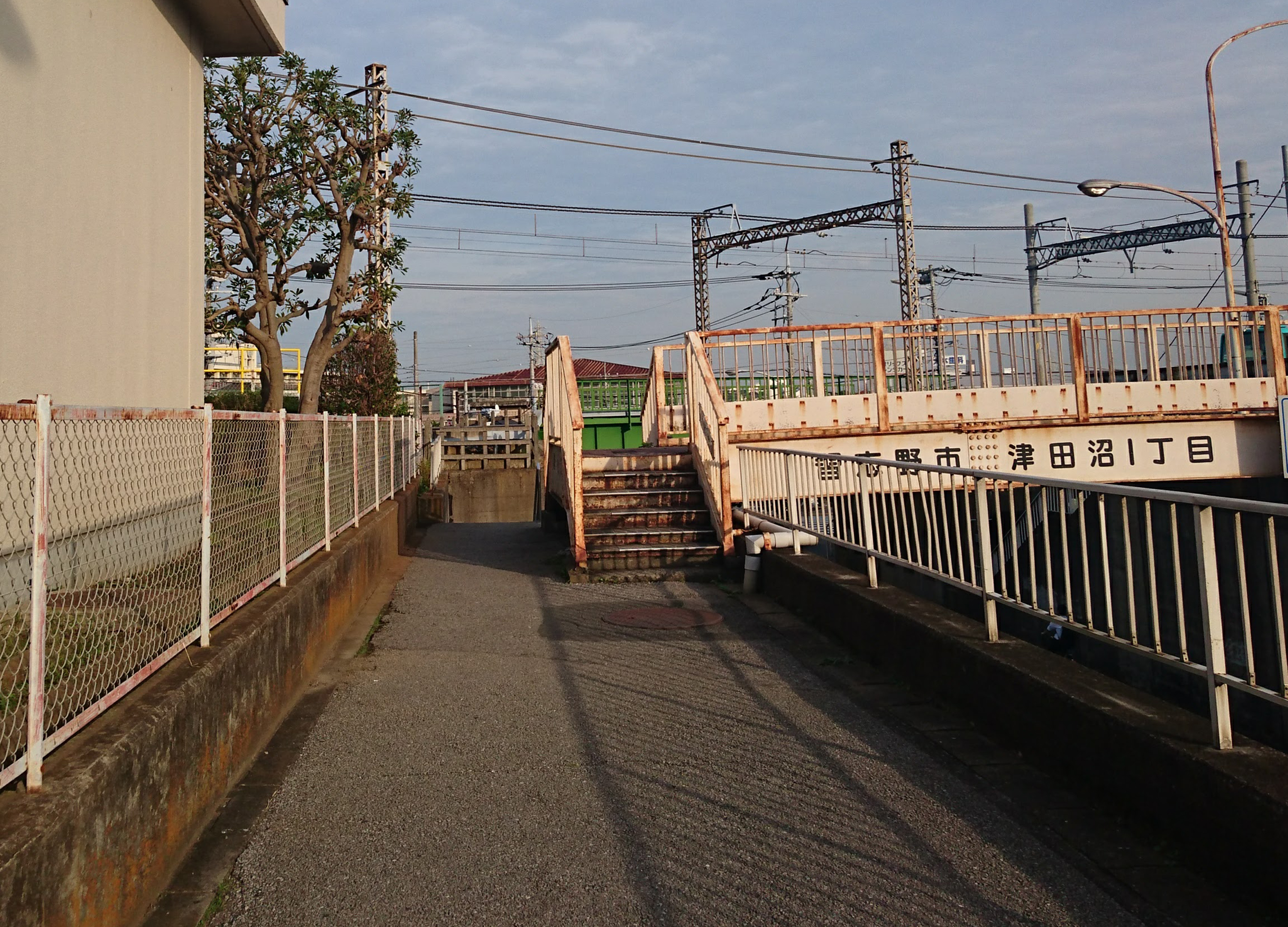 新津田沼駅を通り過ぎ、高架下に降りていき、最初の信号の目の前が当院です。